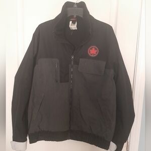 Air Canada Men's Black Jacket With Logo